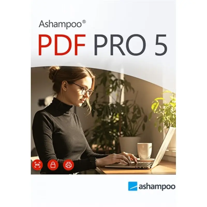 nterfaz de Ashampoo PDF Pro 5 editando un documento PDF