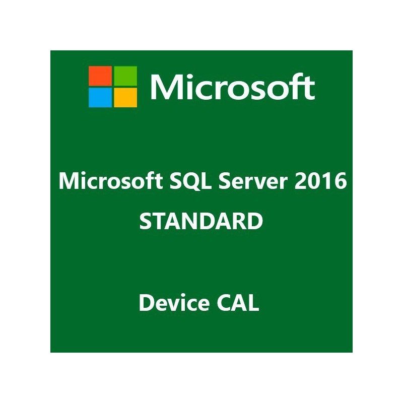 sql server 2016 device cal