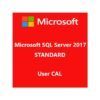 sql server 2017 standard user cal
