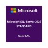 sql server 2022 user cal